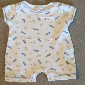 Golf themed boy outfit